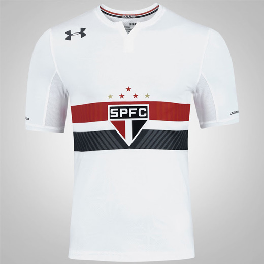 Sao Paulo 2017/18 Home Soccer Jersey